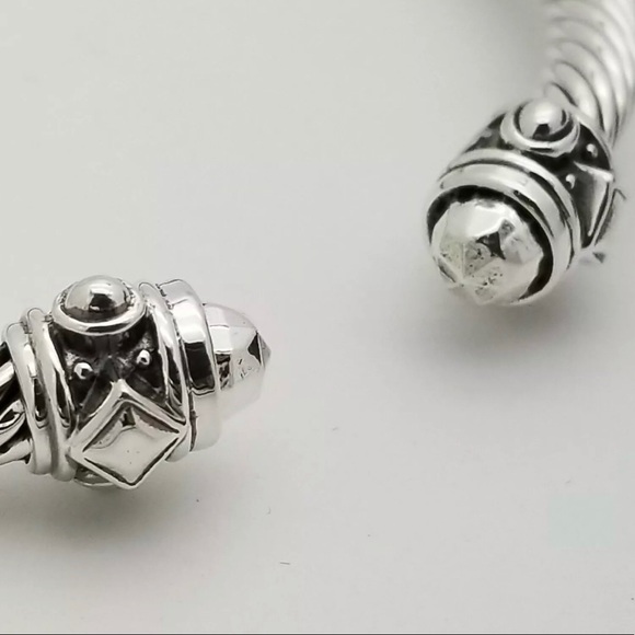 David Yurman 5mm Classic Cable Renaissance Bangle - Picture 8 of 8